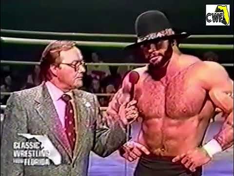 Gordon Solie Welcomes Billy Jack Haynes To Florida (1984) (Championship Wrestling From Florida)