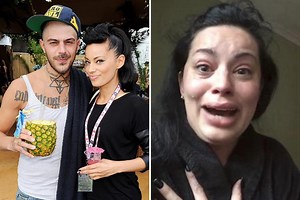 Abz' ex fiance Vicky Fallon hits back at 5ive singer in tearful YouTube video, claiming she signed up to escort sites in 'desperation'