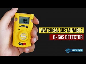 WatchGas PDM+ O2 Single-Gas Detector | Sustainable Oxygen Gas Detector | Range: (0-30%vol) |