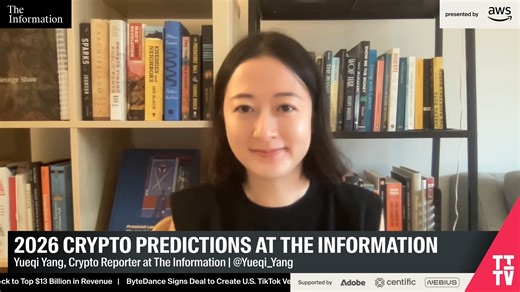 Tether will lay the groundwork for an IPO in 2026, The Information’s crypto reporter Yueqi Yang predicts. “...going public is a great way to gain legitimacy, especially in the U.S., and this is the best regulatory environment that they can ever get.” Full episode: https://thein.fo/491VB87 | The Information | Facebook