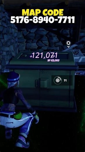 FORTNITE XP MAP to LEVEL UP FAST Farm AFK #fortnite