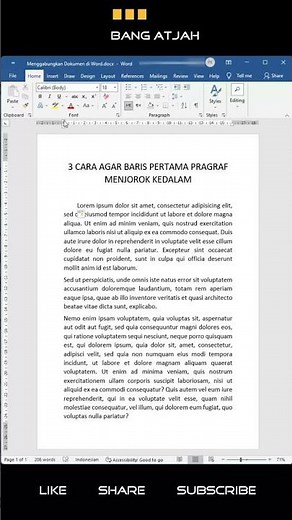 3 Ways to Indent the First Line of a Paragraph