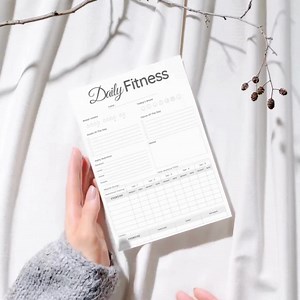 Printable Daily Fitness Planner | Fillable Workout Tracker and Gym Journal | Exercise and Nutrition Log | A4, A5, Letter & Half Letter Size - Etsy Australia