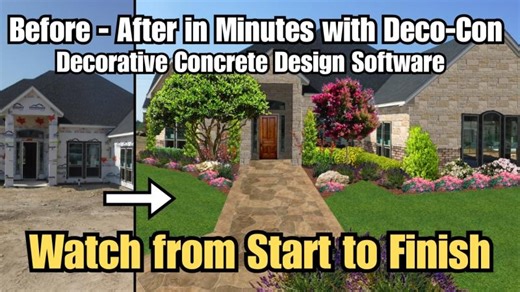 Deco-Con V4 – Decorative Concrete Designs Software (Now Only $320!) 2026 | Decorative Concrete Design Software
