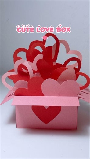 DIY Mini Pop-Up Box #papercraft #minicrafteria #diy #shortviral #music #craft #handmade #asethetic