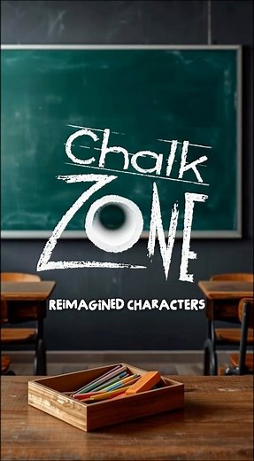 Chalkzone in Real Life? AI Reimagined Version! #nickelodeon #chalkzone #aiart