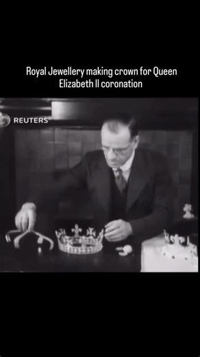 Historical facts25 on Instagram: "Royal Jeweller making crown for Queen Elizabeth ll coronation 👑. #queenelizabeth #royaljeweller #crownmaking #royalfamily #royalstories #historyfacts #britishmonarchy"
