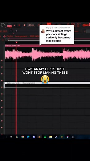 Replying to @lesbeaz SHE JUST WONT STOP 😭😭😭 #webcore #odetari #viral #fy #beat