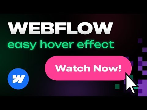 Easy Webflow Button Hover Effect