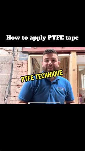 How to apply PTFE tape to a threat correctly. Many plumber or so called plumbers get this simple task wrong and it can cause a leak, today I’m going to teach you how to prevent this from happening… make sure you follow my YouTube channel also Plumbinggy. #plumber #plumbing #plumbersoftiktok #diy #plumbers