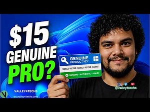 How to Get a GENUINE Windows 11 Pro Key for $15! (100% Legal)