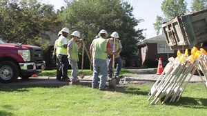 Companies like Stoll Construction & Paving respect the marks! They always Call 811 Before You Dig to have marks and flags alert them to the location of underground lines. Learn more at https://goo.gl/4qCkqu | LG&E and KU