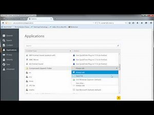 How to set Firefox on a PC to not open a zip file after downloading