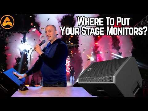 Where To Put Your Stage Monitors For The BEST Sound