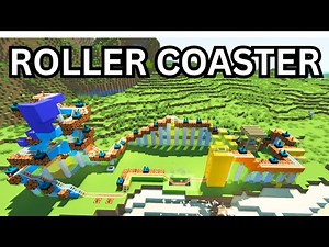 Minecraft Roller Coaster in 8 Minutes