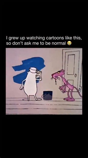 Snappie Club on Instagram: "The Pink Phink, released in 1964, was the first cartoon in the Pink Panther series and marked the debut of the now-iconic pink feline. Directed by Friz Freleng and produced by DePatie–Freleng Enterprises, the short introduced audiences to the mischievous yet stylish Pink Panther, who would go on to become one of animation’s most recognizable characters. In this Oscar-winning short, the Pink Panther constantly outsmarts a house painter known as the Little Man by repain