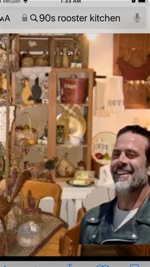 16K views · 58 reactions | Guys in the 80s w/Bikini posters decor having to “appreciate” the rooster, cow and apple kitchens  #the80s #homedecor #roosterKitchen #1980shomes | Rachelle Peters, Realtor - Genesis, LLC, Realtors | Facebook