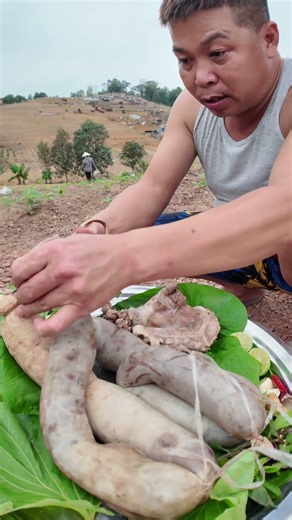 Lòng Dồi Trên Nương #bacninhamthuc