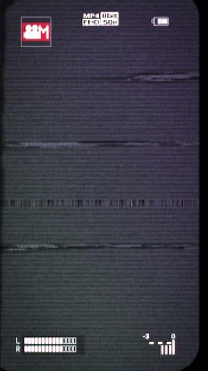 Create a DSLR HUD viewfinder animated camera icon glitch effect | #shorts #overlays #editing