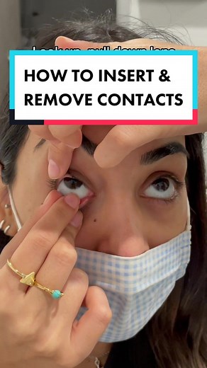 Watch this tutorial on how to put in and take out your contacts! #tutorial #contacts #optometry #eyes