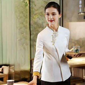 [Hot Item] Wholesale Classic Traditional Style Restaurant Uniform for Waiter and Waitress