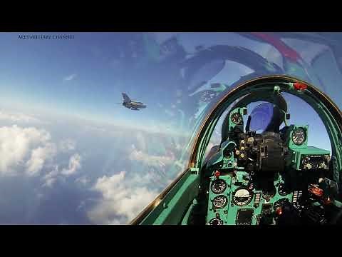 MiG-21 cockpit footage