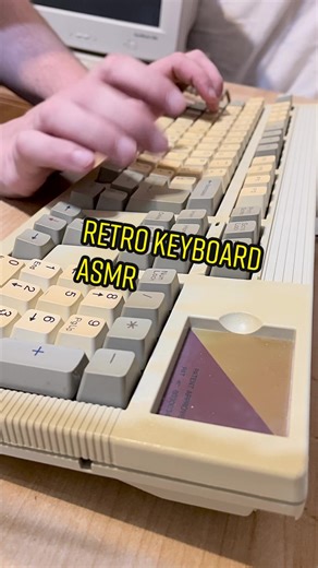 Retro Mechanical Keyboard ASMR - Nostalgic Typing Sounds