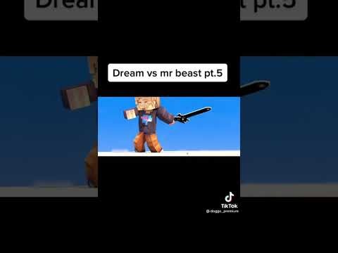 Dream Vs Mr Beast Minecraft animation