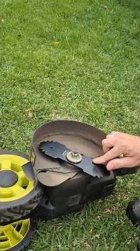 How to replace blade on Ryobi lawn edger (or any edger)