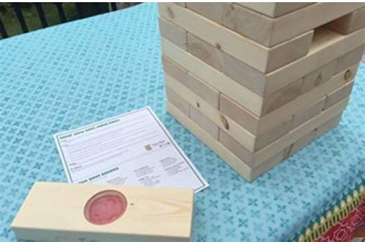 Jello Shot 'Jenga' Is the Perfect Outdoor Game for Adults