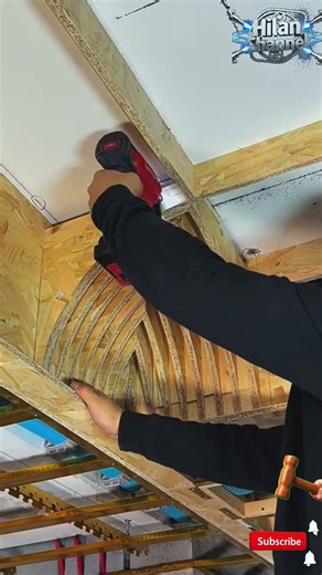 The Engineering of Gothic Vaulted Ceiling Framing and Arched Plywood Joists