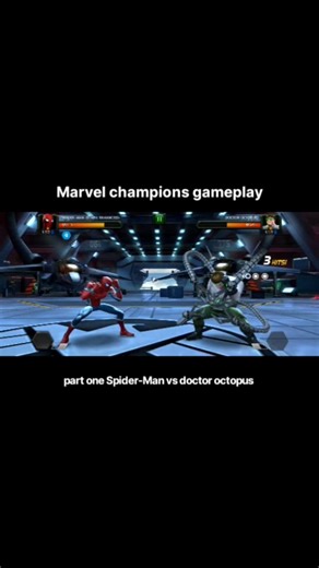 🕷️ SPIDER-MAN vs DOCTOR OCTOPUS 🔥 Epic Boss Fight | Marvel Champions Gameplay #SpiderMan #shorts