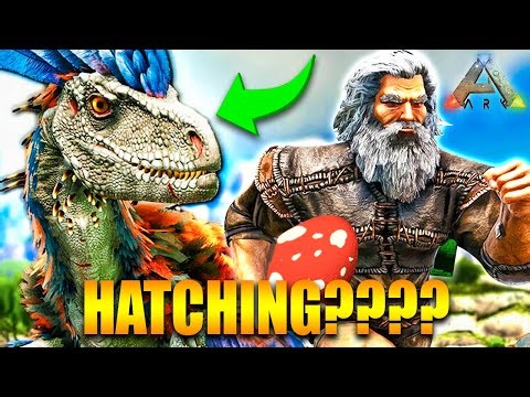 Hatching My NEW DINO In Ark Modded