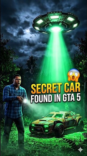 SECRET CAR FOUND IN GTA 5 😱 Alien Mission Full Guide!