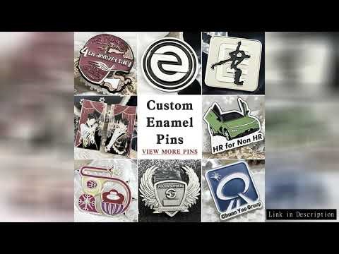 [Minimum 10pcs]Custom Enamel Pin Lapel Graduate Diy Brooch Coin Anime Emblem Make Badge Cufflink Bac