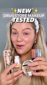 full face of new drugstore makeup from @cvs_beauty @covergirl color correcting serum primer @physiciansformula butter glow concealer @flowerbeauty lowlight liquid contour @maybelline super stay powder in shade 220 @kissproducts impress press on falsies @revlon colorstay suede ink lipstick in gut instinct #ad #GetGlowingWithRMNxCVS #makeup #beauty #reels #makeupvideos #grwm #drugstoremakeup #datenight @retailmenot | Kelly Strack