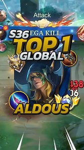 75K views · 587 reactions | 65% Winrate Top 1 Global Aldous Assassin Build! Mobile Legends #reels #MobileLegends #MLBB #MobileLegendsBangBang #MLBBCreator | MLfacts | Facebook