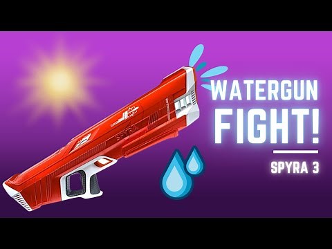 Ultimate Squirt Gun! Spyra Three