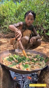 Traditional Bush Cooking: Survival Skills & Wild Cuisine!🔥 #shorts