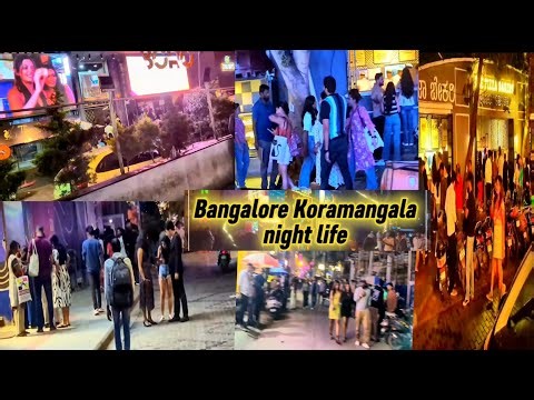 Bangalore best night life pubs Bengaluru night life| Bengaluru street walk #bangalorepub
