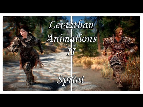 [Skyrim SE/AE] Leviathan Animations II - Sprint
