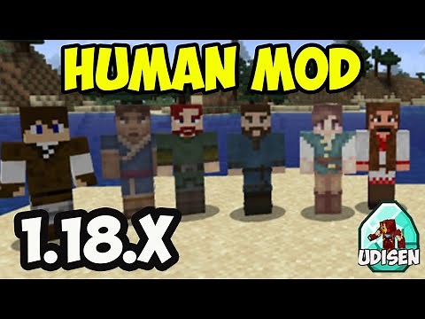HUMAN MOD 1.18.2 minecraft - how to download & install Human Companions 1.18.2 FORGE