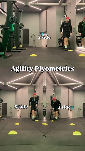 Agility Plyometrics These multidirectional plyometric drills are both fun and incredibly effective. If your sport requires frequent cutting, turning, or sudden changes of direction, you need the ability to produce force quickly—and in every direction. DM me “Agility” for the complete agility training program. | Scientificallyfaster