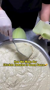 How we make our mouth watering chicken tamales in green sauce 🤤 These are the BOMB 💣 #mexicanfood #tamales #tamalehouse | Tamale House