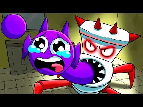 The CURSE of SPRUNKI TOILET EATER! ( Sprunki Cartoon )