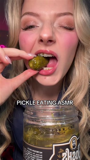 The Ultimate Pickle Eating ASMR Experience