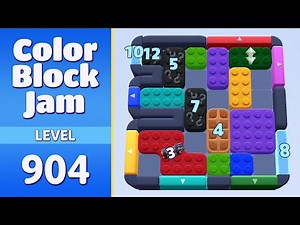 Color Block Jam Level 904 (1804) | Every Puzzle Solved! 🎯