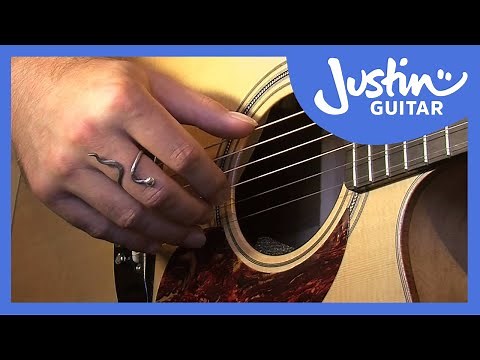 Basic Fingerstyle - Travis Finger Picking - Folk Guitar Lesson [FO-108]
