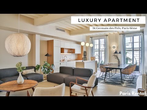 Luxury Paris Apartment Tour | St.Germain des Prés | PARISRENTAL - REF. 59574