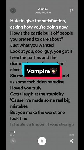 #OliviaRodrigo #vampire #song #lyrics #songlyrics #lyricsvideo #music #usukmusic #karaoke #hit #hot #viral #trending #pop #tiktok #twenty1music #nhữngbàiháthay #songsrecommendation #vba2023 #oliviarodrigosour #foryoupage #fyp #fypシ
